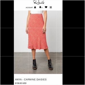 NEW with Tags Rails Anya Skirt